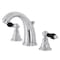 Kingston Brass KB981AKL Duchess Widespread Bathroom Faucet W/ Plastic Pop-Up, Chrome KB981AKL - alternate 1